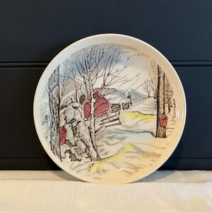 Johnson Brothers England Friendly Village Coaster Butter Pat Sugar Maples 4 1/8”